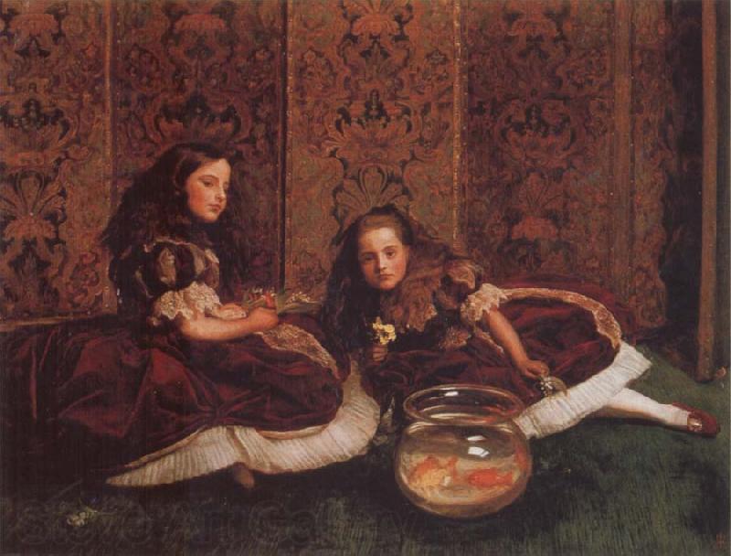 Sir John Everett Millais Leisure Hours France oil painting art